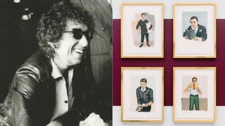 Une large collection de peintures réalisées par Bob Dylan exposée à Londres