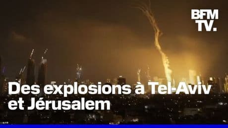 Israël visé par "des dizaines de missiles" iraniens