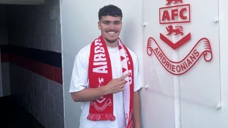 Former Hearts and Hamilton Accies midfielder gives Airdrie top marks after doing his homework on move