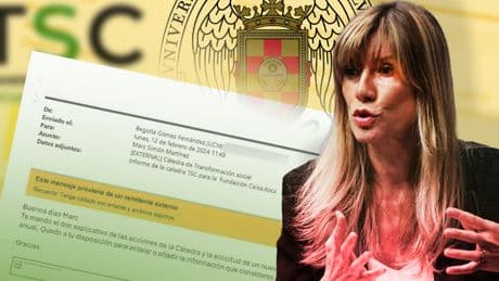 La Complutense descubre 9.800 proyectos &quot;desconocidos&quot; en la nube vinculados a la cátedra de Begoña Gómez