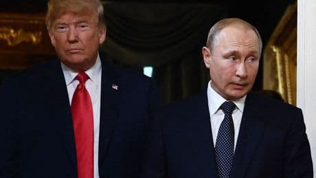 Vladimir Putin's blunt eight-word retort when grilled about Donald Trump meeting