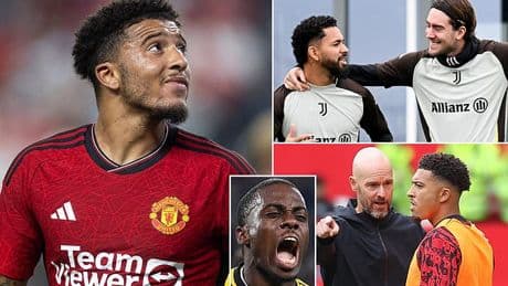 Man United 'are offered THREE players for Jadon Sancho' in ambitious swap deal that could see Red Devils finally shift the winger