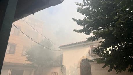 İstanbul'da tarihi Tahta Minare Hamamı'nda yangın paniği