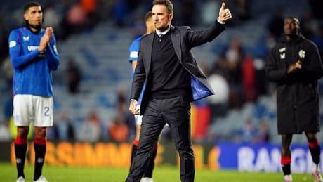 'Emotional' Ferguson savours the acclaim of Ibrox fans as he leads Rangers to victory over Dundee United in his likely final home game