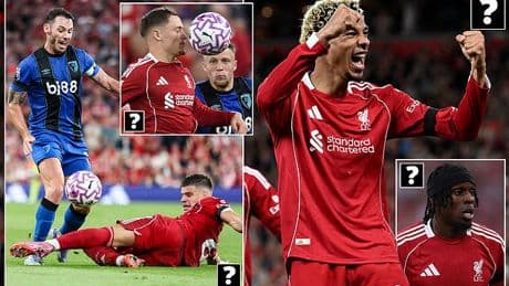 Liverpool's new signings graded: How Hugo Ekitike, Florian Wirtz, Jeremie Frimpong and Milos Kerkez got on in their Premier League debuts for the champions against Bournemouth