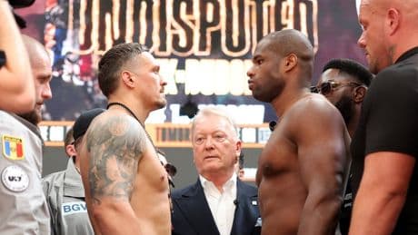 Usyk vs Dubois 2 live: Start time, undercard, fight updates and results tonight