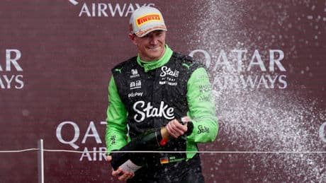 Hülkenberg im Interview - „Ich wusste noch, wie man Champagner spritzt“