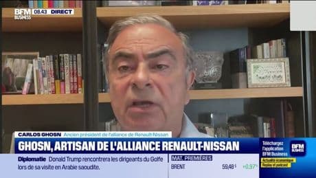 Carlos Ghosn, artisan de l'alliance Renault-Nissan