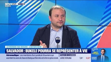 Le monde qui bouge - L'Interview : Salvador, Bukele pourra se représenter à vie - 04/08