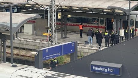 Varios heridos en un ataque con cuchillo en la estación de Hamburgo