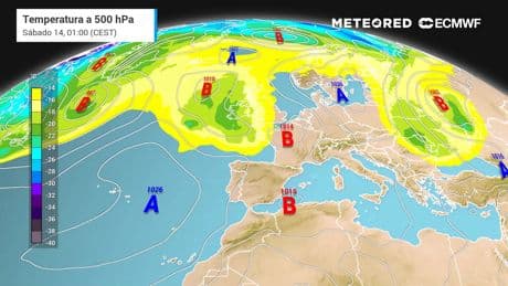 La llegada de la &#039;pluma ibérica&#039;: qué es el fenómeno extremo que provocará fuertes tormentas este fin de semana