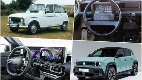 Del 4 Latas al Renault 4 eléctrico: la evolución de un icono nacido en los años 60