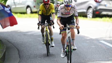 Pogacar noquea a Evenepoel y Vingegaard con un gran ataque alpino en la Dauphiné
