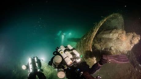 Nordsee: Taucher finden versenkten Kreuzer HMS Nottingham aus dem Ersten Weltkrieg