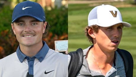 El PGA Tour presume de cantera: dos números 1 amateur debutan como profesionales
