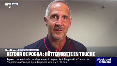 "Il sera dans le groupe avec nous quand ce sera le bon moment": Paul Pogba attendu à l'AS Monaco