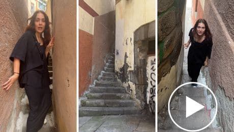 La calle más estrecha de Bilbao está en Atxuri