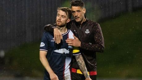 Brad Spencer reveals the Falkirk title message from Brian Graham moments after Patrick Thistle heartbreak