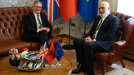 Britain says it's talking with some countries to set up migrant return hubs