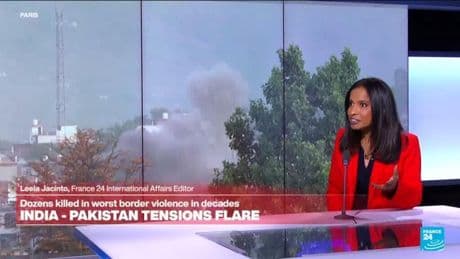 India and Pakistan exchange fire, at least 38 killed