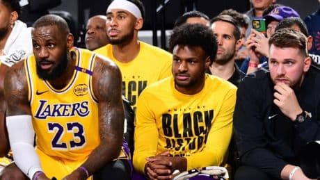 Llega ayuda para LeBron y Doncic: los Lakers planean ‘ascender’ a Bronny James