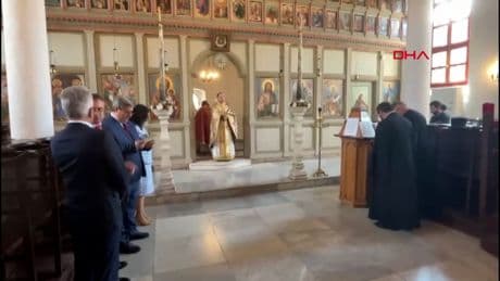 Edirne'de Bulgar Kilisesi'nde 'Aziz Georgi Günü' ayini