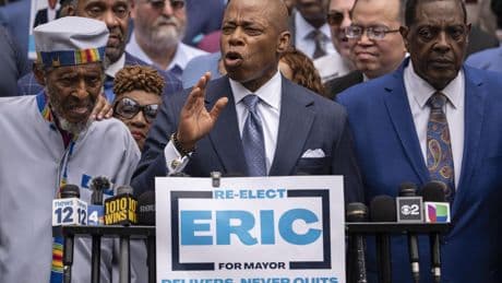 NYC Mayor Eric Adams kicks off reelection bid and casts Zohran Mamdani as having a 'silver spoon'