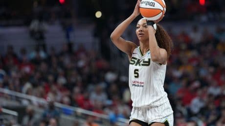WNBA investigating racial slurs by fans made at Angel Reese during Indiana game, AP Source says