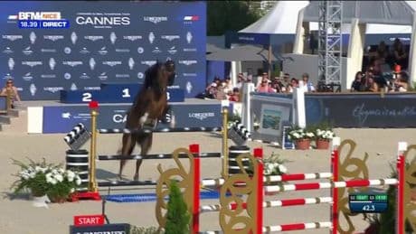 Jumping de Cannes: Emanuele Gaudiano remporte le contre-la-montre CSI5*