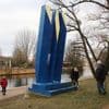 Kunstwerk kommt weg: Potsdam baut das „Dynamische Raumzeichen II“ ab