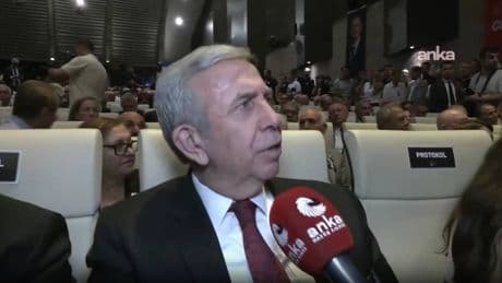 Altan Öymen’in cenaze töreni... Mansur Yavaş: 'Siyasete her yönüyle düzey getiren, nezaket getiren birisiydi'