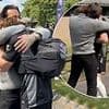 Sam Thompson breaks down in tears after pal Pete Wicks surprises him amid latest leg of gruelling 260-mile endurance challenge that's star in 'intense pain' following injury