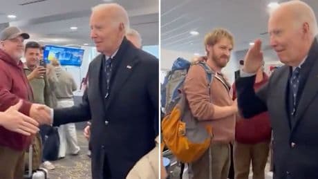 Emotionale Szene: Joe Biden zeigt sich erstmals nach Krebsdiagnose öffentlich