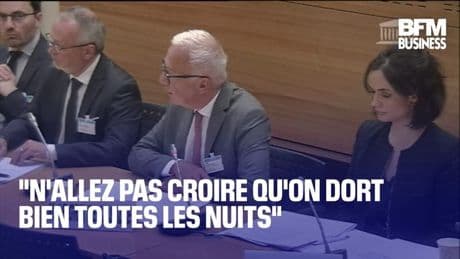 "N'allez pas croire qu'on dort bien toutes les nuits"