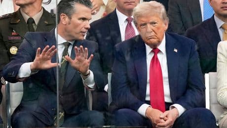 Trump Hosts $45 Million Military Parade For Himself Before Underwhelming Crowd