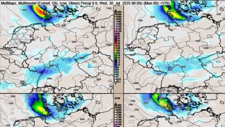 Es droht sogar Schnee - Jetzt flippt der Sommer richtig aus