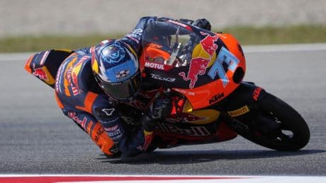 Perrone, pole en Moto3 y Rueda, con gran ritmo