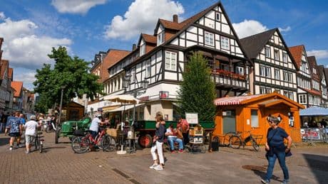Ferien-Tipp Rinteln: Fachwerk-Stadt mit Strandoase | Hannover Urlaub
