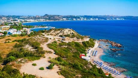 Brit tourist, 19, left fighting for life after huge brawl at Greek island as fellow UK holidaymaker, 24, arrested
