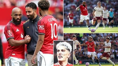 Bryan Mbeumo and Matheus Cunha showed just how much Man United had been starving in attack... Ruben Amorim was right. He HAD to rip it up and start over, writes NATHAN SALT