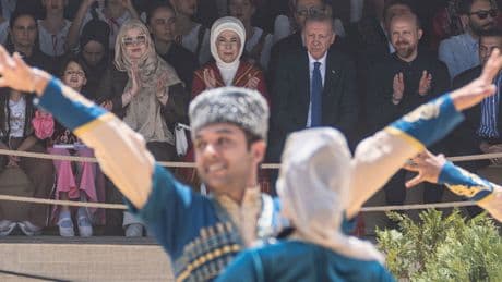 Cumhurbaşkanı Erdoğan'dan 7. Etnospor Kültür Festivali'ne ziyaret