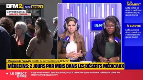 Déserts médicaux: le gouvernement veut imposer deux jours par mois à "tous les médecins"