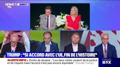 Trump : "Si accord avec l'UE, fin de l'histoire" - 27/07