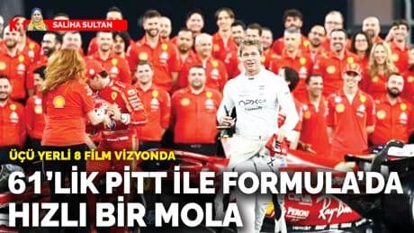 Üçü yerli 8 film vizyonda! 61’lik Pitt ile Formula’da hızlı bir mola