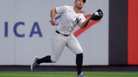 Giancarlo Stanton’s outfield status for Rays series will be telling Yankees sign