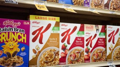 Ferrero fa colazione con i cereali Kellogg