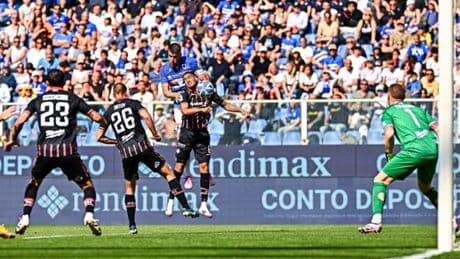 Catanzaro-Sampdoria 1-1. Gol di Depaoli e Brighenti | Aggiornamenti