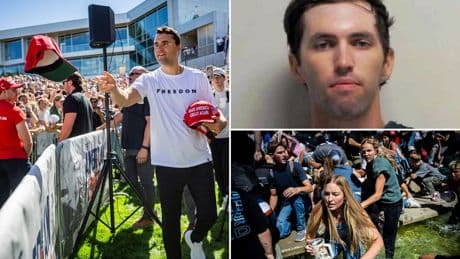 New video shows Charlie Kirk murder suspect Tyler Robinson ‘stalking Utah campus’ hours before shooting: Live
