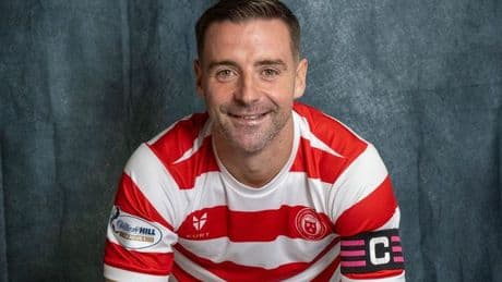 Former Partick Thistle star 'honoured' to be handed Hamilton Accies armband