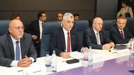 Bakan Bolat, Tiflis'te Gürcistan Maliye ve Ekonomi bakanlarıyla bir araya geldi